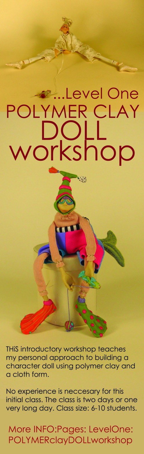 Level One: Polymer Clay DOLL Workshop