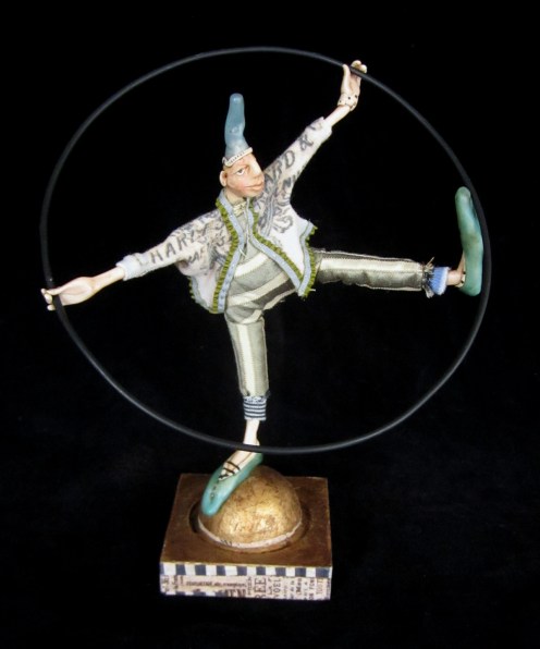 Slip, Slide and AWAY ... 9" tall ... 350.00