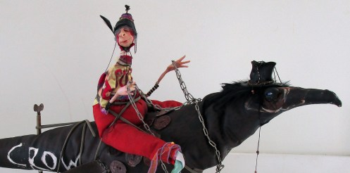 CROW spelling it out