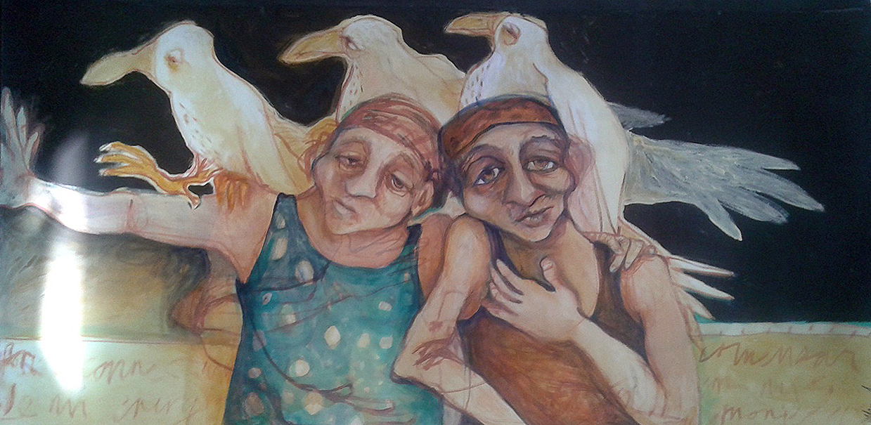 walking spirits 24x48