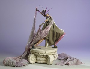 Wind . . . mixed media figurative sculpture